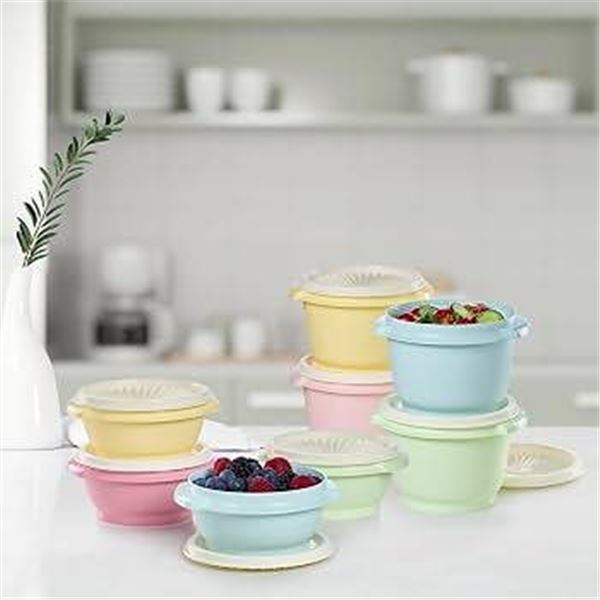 Tupperware Food Storage Containers Set, 12 Pc