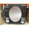 Image 2 : Artika Milan LED Wall Mirror With Defogger 28"