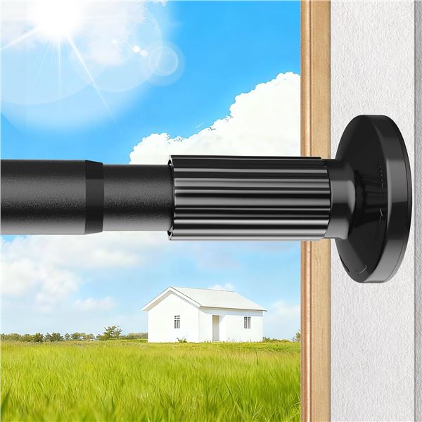 Mann Tension Curtain Rod, 57-145 Inches