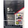 Image 3 : RAMTUFF 5-Level Resin Shelving Unit 35.8x17.5x73in