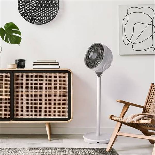 WOOZOO 360Â° Pedestal Fan Adjustable Height