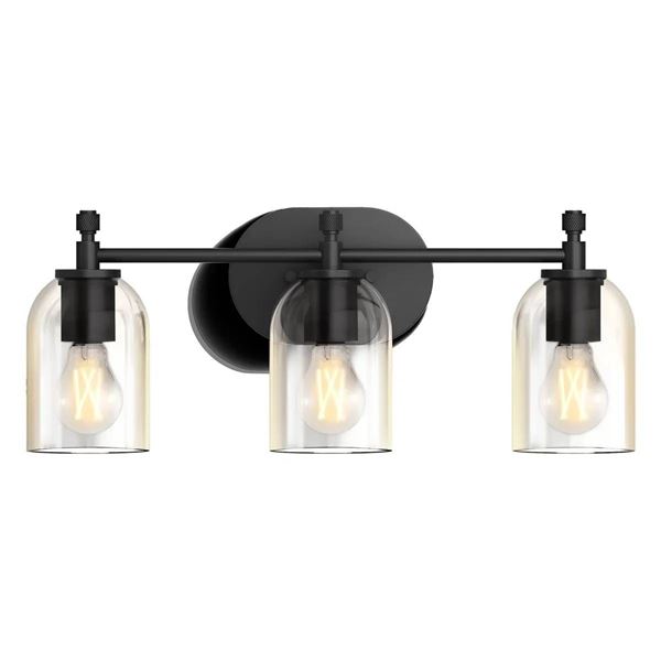 Kohler Orime 3-Light Matte Black Sconce