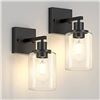 Image 1 : Globe Set of 2 Rechargeable Wall Sconces