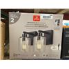 Image 2 : Globe Set of 2 Rechargeable Wall Sconces