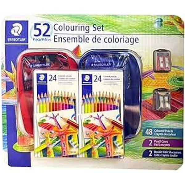 Staedtler 52 Piece Coloured Pencil Set