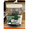 Image 2 : Hillman Deck Screws 8x3 inch Green 250 Pieces
