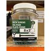 Image 2 : Hillman Deck Screws 8x3" 250pcs Green