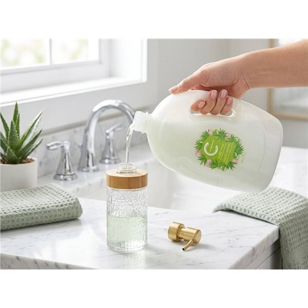 Lot of 3 - Compliments Aloe Vera Hand Soap 1.65L Each, White