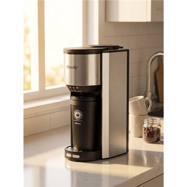 Sboly SYCM-3000 Grind & Brew Coffee Maker