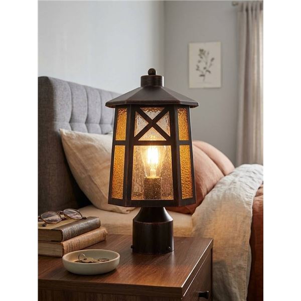 JCSTEU Table Lamps Pair, Retro Design, IP23