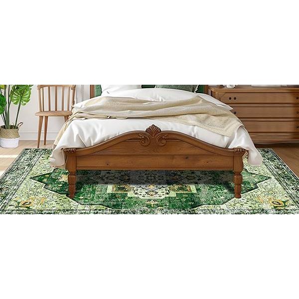 Rocyjulin 5x7 Washable Polyester Area Rug