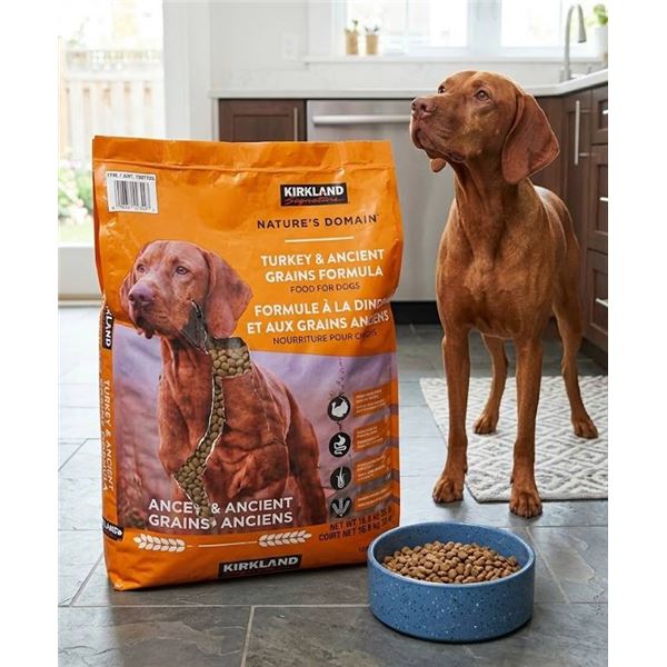 Kirkland Dog Food Turkey Ancient Grains 15.8kg