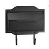 Image 2 : PRO-DF Aluminum Contemporary Mailbox Black