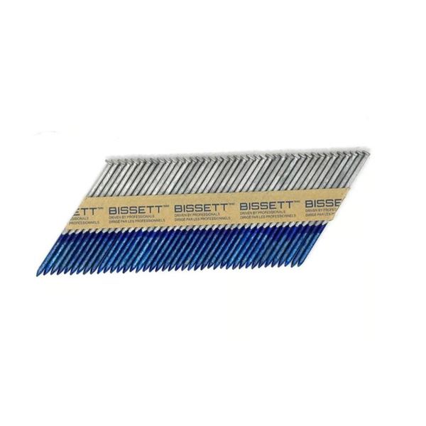 Bissett 3-1/4" x .120 Paper Tape Nails, 3000ct