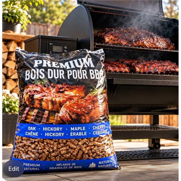Premium Blend BBQ Wood Pellets 18kg