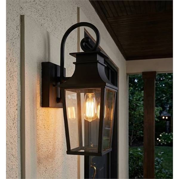 ALVIME Outdoor Wall Light HY90041-BK Black