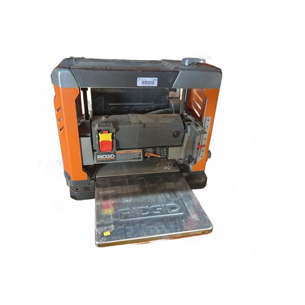 RIDGID Thickness Planer With Dust Port