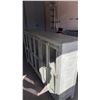 Image 10 : Wooden Sideboard Display Cabinet with Glass Panel Doors and Shelving