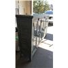Image 3 : Wooden Sideboard Display Cabinet with Glass Panel Doors and Shelving