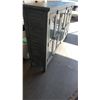 Image 4 : Wooden Sideboard Display Cabinet with Glass Panel Doors and Shelving