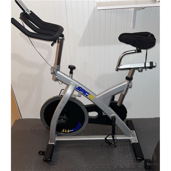 Spin Fit Pro Exercise Bike for Fitness, Weight Loss and Indoor Spinning