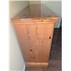 Image 4 : Solid Pine Chest of Drawers with Centre Cabinet and Decorative Iron Handles