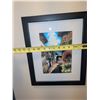 Image 7 : 3 Framed Prints Depicting Village Scenes with Black Frames