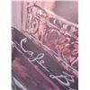 Image 5 : Framed Print of Street Café Scene with Ornate Metallic Frame 34" x 34"