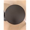 Image 4 : Black Wood Side Tables with Curved Open Bases, 28 Inch Height, 16 Inch Top