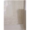 Image 4 : Framed Floral Art Print with Textured White-Wash Frame 19" x 19"