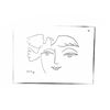 Image 1 : Framed Pablo Picasso "Face And Dove" Print, 28.5" x 20.5"