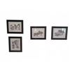 Image 1 : 4 Vogel Framed Quebec Landmark Prints Signed and Titled