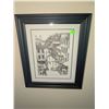 Image 6 : 4 Vogel Framed Quebec Landmark Prints Signed and Titled