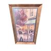 Image 1 : Framed Canvas Print "5th Avenue Café" Street Scene, 36" x 20"