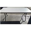 Image 5 : Metal Shoe Rack and Lifetime Folding Plastic Table