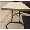 Image 7 : Metal Shoe Rack and Lifetime Folding Plastic Table