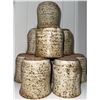 Image 3 : Stoneware Beverage Dispenser with Wooden Spigot and 8 Matching Cups