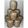 Image 4 : Stoneware Beverage Dispenser with Wooden Spigot and 8 Matching Cups