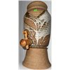 Image 5 : Stoneware Beverage Dispenser with Wooden Spigot and 8 Matching Cups