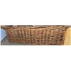 Image 3 : Wicker Basket With Assorted Photo Frames Wood Black White Mixed Sizes