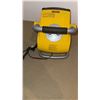 Image 3 : Stanley Electric Utility Heater Yellow with Adjustable Thermostat and Handle