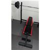 Image 2 : CAP Strength Weight Bench with Leg Press, Weights, Barbell and Stand