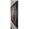 Image 4 : Framed Print of Monica Stewart Artwork Featuring Pianist and Woman in Red Dress