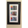 Image 1 : Framed Set of Three Colourful Butterfly and Dragonfly Prints