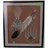 Image 4 : Diane LeFeuvre 1989 Framed Prints Indigenous Motifs Signed