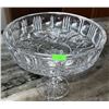 Image 4 : Cut Glassware Including Bowls, Trays, Tumblers, and Stemware, 13 Pieces