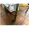 Image 2 : Rolling Kitchen Prep Table w/ Mesh Undershelves 30" x 19" x 36"H (contents not included)