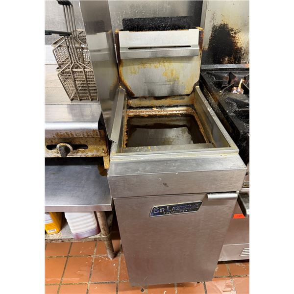 Sir Lawrence Commercial Deep Fryer w/ 2 Baskets
