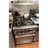 Image 1 : US Range 4-Burner Gas Range w/ Oven (contents not included)
