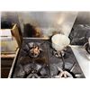 Image 3 : US Range 4-Burner Gas Range w/ Oven (contents not included)